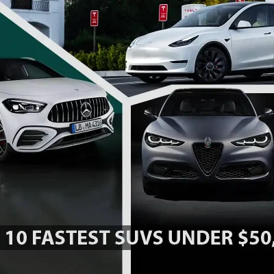 TOP 10 Fastest SUVs under $50,000 (50k)