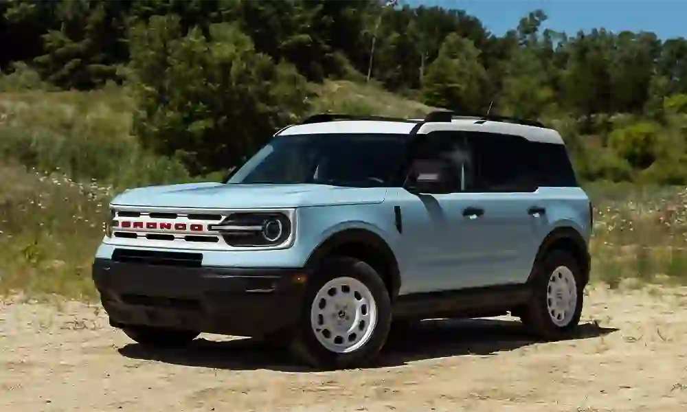 will a 55 inch tv fit in my car Bronco